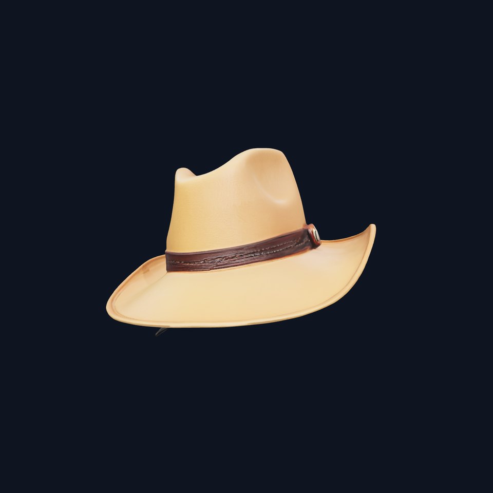 Cowboy Hat D Model Pack